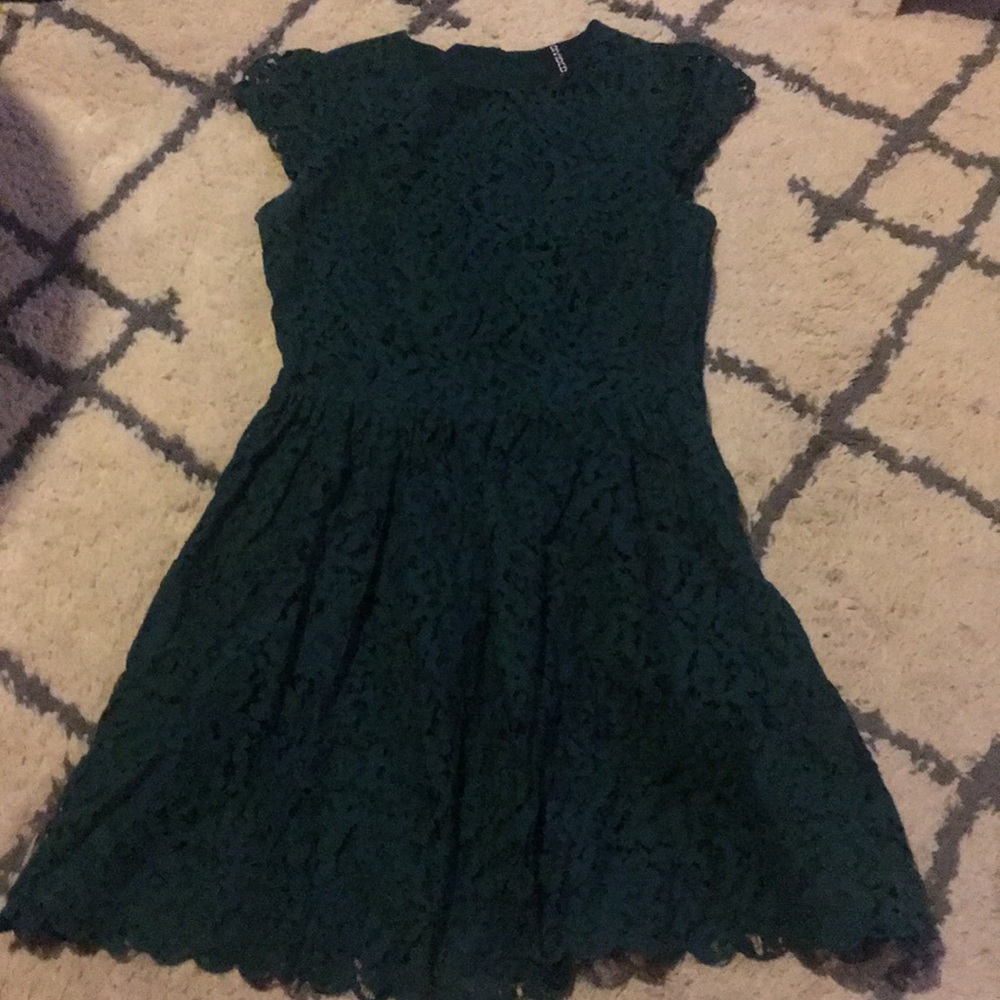 Green Lacy Dress